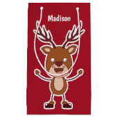 Individuelle Name und Farbgeschenktasche Kleine Geschenktüte (Vorderseite)