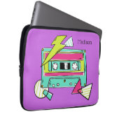 Individuelle Name- und Farbkassetten-Laptop-Ärmel Laptopschutzhülle (Vorne Rechts)