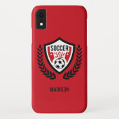 Individuelle Name- und Farbkombinationen für Mobil Case-Mate iPhone Hülle (Rückseite)