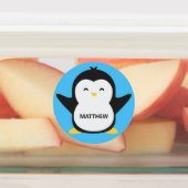 Individuelle Name und Farbpinguin Etiketten (Befestigt)