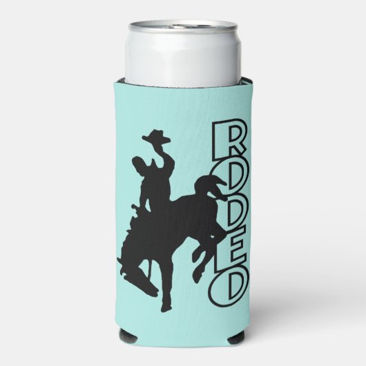 Individuelle Name- und Farbrodeo Selters Dosenkühler (Seltzer Vorderseite)