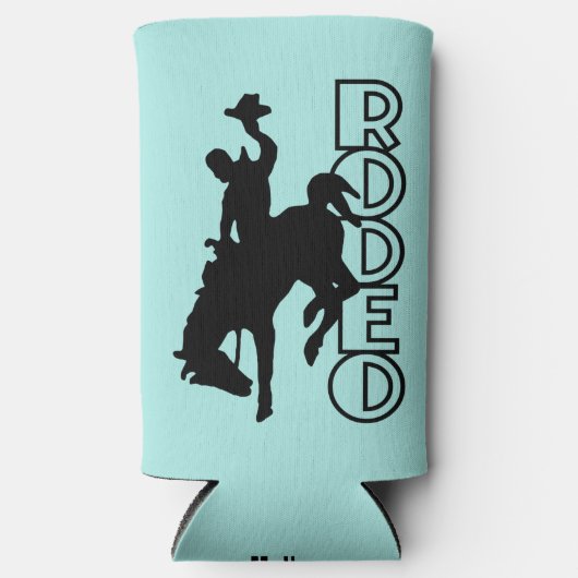 Individuelle Name- und Farbrodeo Selters Dosenkühler (Vorderseite)