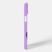 Individuelle Name und Farbrosa Flamingo Case-Mate iPhone Hülle (Rückseite / Rechts)