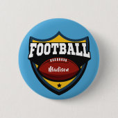 Individuelle Name- und Farbspielknöpfe Button (Vorderseite)