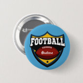Individuelle Name- und Farbspielknöpfe Button (Vorne & Hinten)