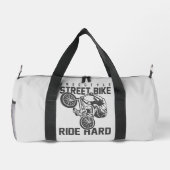 Individuelle Name- und Farbstraßenrad Duffle Bag (Rückseite)