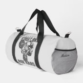 Individuelle Name- und Farbstraßenrad Duffle Bag (Rechte Ecke)
