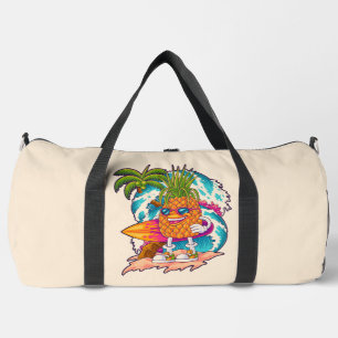 Individuelle Name- und Farbsurfananas Duffle Bag
