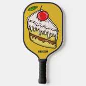 Individuelle Name- und Farbteller Pickleball Schläger (Rückseite)