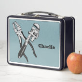 Individuelle Name- und FarbTOOLS Metall Brotdose (Beispiel)