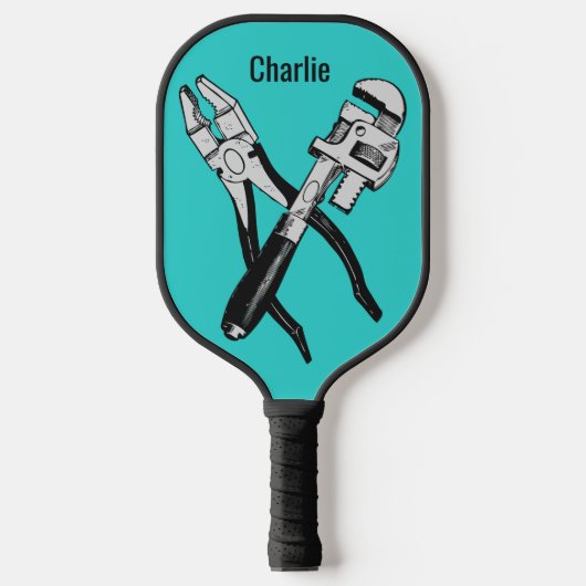 Individuelle Name- und FarbTOOLS Pickleball Schläger (Vorderseite)