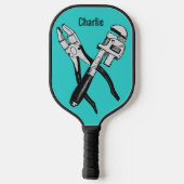 Individuelle Name- und FarbTOOLS Pickleball Schläger (Rückseite)