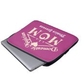 Individuelle Name- und Farbtupfer Laptopschutzhülle (Vorne Knopf)