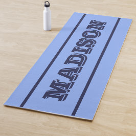 Individuelle Name- und Farbyogamat Yogamatte