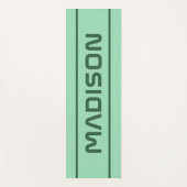 Individuelle Name- und Farbyogamat Yogamatte (Vorderseite)