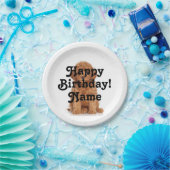 Individuelle Name und Foto Geburtstag Pappteller (Party)