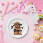 Individuelle Name und Foto Geburtstag Pappteller (Party)