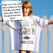 Individuelle Name- und Foto-Klasse von 2038 T-Shirt