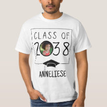 Individuelle Name- und Foto-Klasse von 2038