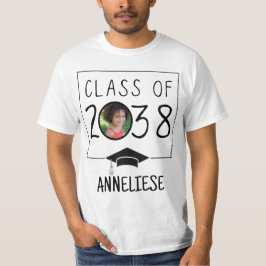 Individuelle Name- und Foto-Klasse von 2038 T-Shirt