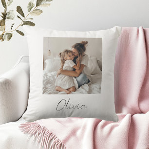 Individuelle Name und Foto Personalisiertes Gesc Kissen