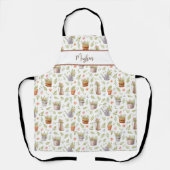 Individuelle Name und Gartenwerbung Schürze (Vorderseite)