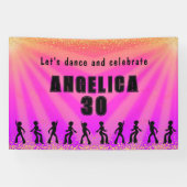 Individuelle Name und Geburtstag Banner (Horizontal)