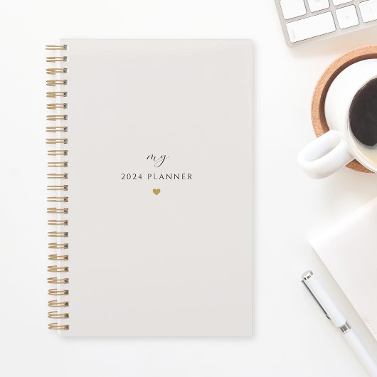 Individuelle Name und Jahr 2024 Planer