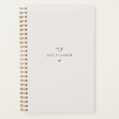 Individuelle Name und Jahr 2024 Planer (Vorderseite)