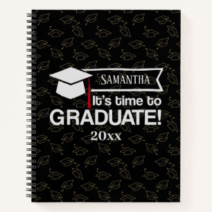Individuelle Name und Jahr Abschluss Geschenk Notizblock