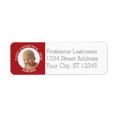 Individuelle Name und Jahr des ersten Weihnachtsju (Vorne)