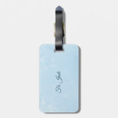 Individuelle Name und Jubiläumsjahr Ordination, Pr Gepäckanhänger (Rückseite vertikal)