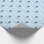 Individuelle Name und Jubiläumsjahr Ordination, Pr Geschenkpapier (Ecke)