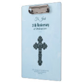 Individuelle Name und Jubiläumsjahr Ordination, Pr Klemmbrett (Links)