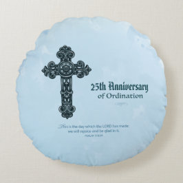 Individuelle Name und Jubiläumsjahr Ordination, Pr Rundes Kissen