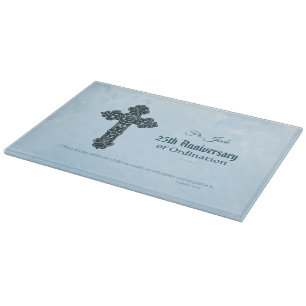 Individuelle Name und Jubiläumsjahr Ordination, Pr Schneidebrett