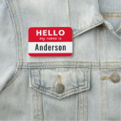 Individuelle Name und können die Farbnamenstafel b Namensschild (Beispiel)