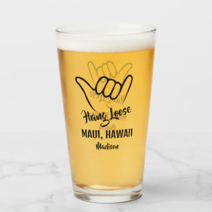 Individuelle Name und Lage Shaka Glas