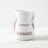 Individuelle Name und Lage Shaka Kaffeetasse (Mittel)
