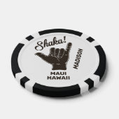 Individuelle Name und Lage Shaka Pokerchips (Einzeln)