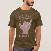 Individuelle Name und Lage Shaka T-Shirt (Vorderseite)