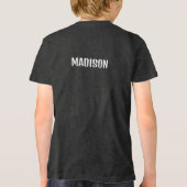 Individuelle Name und Lage Shaka Tri-Blend Shirt (Rückseite)