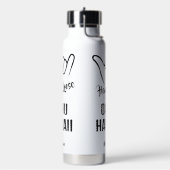 Individuelle Name und Lage Shaka Trinkflasche (Links)