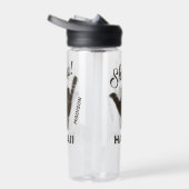 Individuelle Name und Lage Shaka Trinkflasche (Rechts)