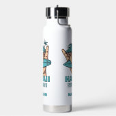 Individuelle Name und Lage Surf Shaka Trinkflasche (Links)