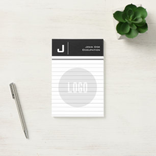 Individuelle Name- und Logo-Sauberkeit Einfach Min Post-it Klebezettel