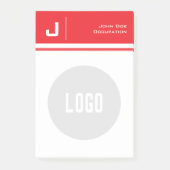 Individuelle Name- und Logo-Sauberkeit Einfach Min Post-it Klebezettel (Vorderseite)