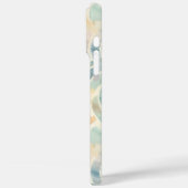 Individuelle Name und Mit Monogramm Wasserfarbe Ge Case-Mate iPhone Hülle (Rückseite / Links)