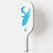 Individuelle Name- und Monogram-Chic-Carbon-Fiber- Pickleball Schläger (Links)