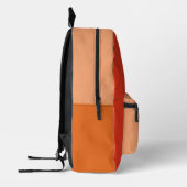 Individuelle Name und Monogramm Bedruckter Rucksack (Links)